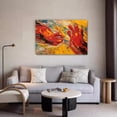 thumbnail image 5 of Abstract Art Modern Decorative Painting Feet Framed Canvas Poster Bedroom Decor Sports Landscape Office Room Decor Gift,Frame-style,16x24inch(40x60cm), 5 of 8