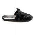 thumbnail image 4 of Furry Bat Slippers Halloween Black Bat Indoor Furry Flat Slippers, 4 of 4