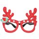 thumbnail image 3 of Adornos navideños, vasos navideños para niños, adornos navideños 2024, Papá Noel, marcos de gafas con astas de muñeco de nieve, 3 of 5