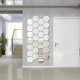 thumbnail image 4 of unbranded 12Ud Adhesivo Hexagonal Plata Para Pared Fácil Instalar Y Remover, 4 of 8