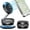 Black 10B, variant on aomogo Vacuum Magnetic Suction Phone Holder 360° Nano Gel, Foldable and Retractable Car Phone Holder for Car/Gym/Mirror/Smooth Surface, Compatible with iPhone and All Smartphones