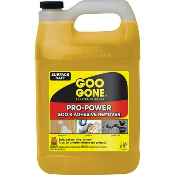 Goo Gone-Pro-Power Cleaner, Citrus Scent, 1 Gal Bottle
