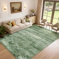 thumbnail image 6 of 8x10 Area Rugs for Living Room-Sage Green Modern Abstract Area Rugs Machine Washable Rugs,Non-Slip Soft Neutral Farmhouse Carpet Rugs for Bedroom Dining Room Home Office, 6 of 12