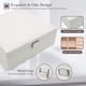 thumbnail image 4 of Caja de Joyería ProCase con 2 Capas, Organizador Grande de Cuero - Blanco, 4 of 7