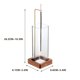 thumbnail image 3 of Quemador de Incienso LADIGASU de Madera Al Revés con Recoge Cenizas de Cristal Volador para Meditación Yoga Spa, 3 of 6