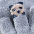 thumbnail image 5 of BKQCNKM Gloves for Cold Weather Winter Gloves Knitted Screen Touched Winter Gloves Thick and Goves Plus Warmed Finger Outdoor Autumn Velvet Gloves Winter Gloves Women, Blue One Size, 5 of 7