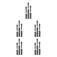 thumbnail image 1 of QualitChoice GREENER Screwdriver Drill Bit Set Alloy Steel Handle Anti- for slip Bits High Precision Portable Screw Driver Hand Tool 65/70/90mm 3PCS 5Set, 1 of 6