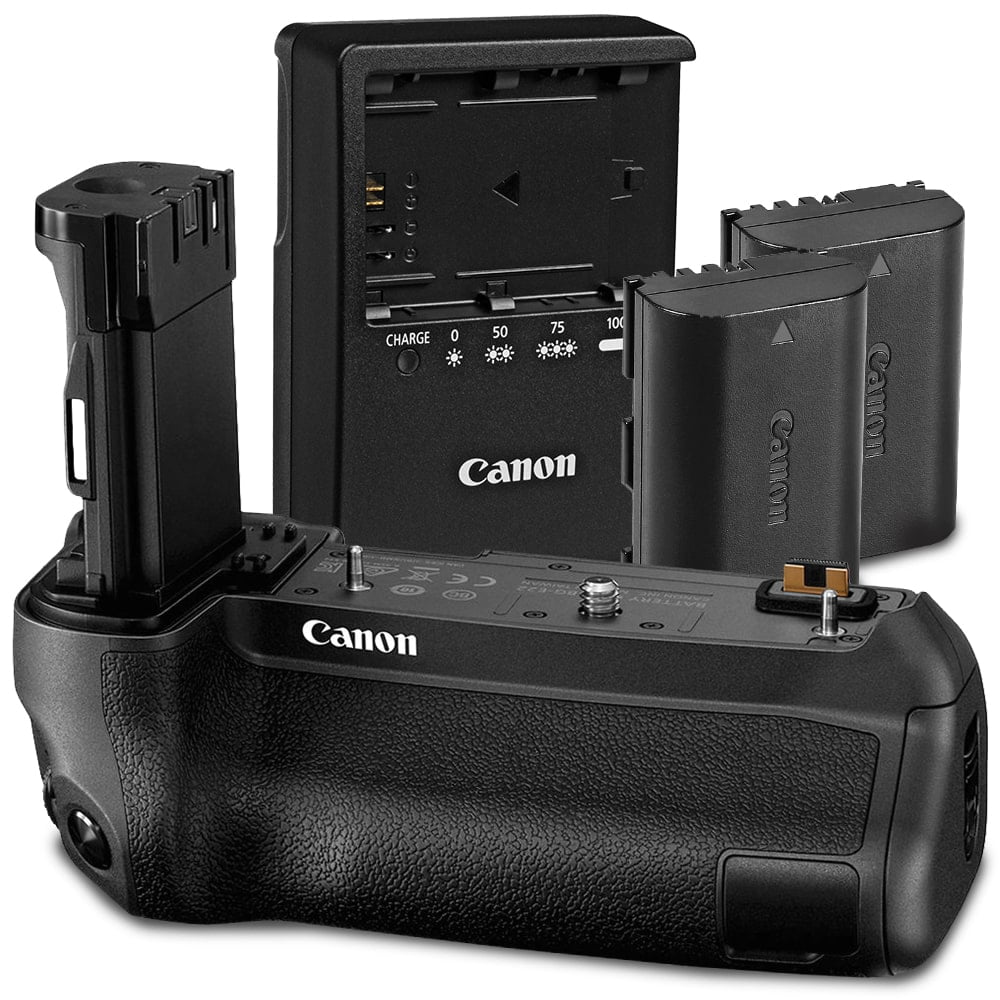 Canon BGE22 Battery Grip for EOS R Mirrorless Camera with 2X LPE6N