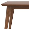 thumbnail image 4 of Pemberly Row Large Rectangular Modern Wood Dining Table in Walnut, 4 of 9