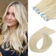 thumbnail image 1 of Extensiones de pelo Sunfly Tape ins, 50 g, rubio platino, 50 cm, 1 of 7