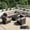 Black Rattan/Khaki, variant on Patio Furniture Set - All-Weather - 7 Piece Patio Outdoor Conversation Set, Modular Wicker Rattan Sectional Sofa for Backyard, Garden, Poolside, Balcony, Porch, Patio, Black/Light Gray