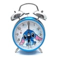 thumbnail image 2 of Stitch Cartoon Dual Bell Alarm Clock Bedroom Bedside Clock G, 2 of 2