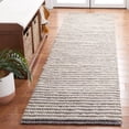 thumbnail image 2 of SAFAVIEH Martha Stewart Natura Striped Runner Rug, Ivory/Dark Brown, 2'3" x 9', 2 of 8