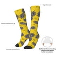 thumbnail image 5 of Calf Socks for Men Women, summer pineapple Knee High Socks, Running Athletic Cushion Tube Socks Boot Socks, 5 of 7