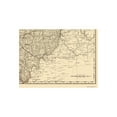thumbnail image 2 of Historic State Map - Ohio - Rand McNally 1879 - Vintage Wall Art, 2 of 4