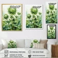 thumbnail image 4 of Designart "Green Thistle Majestic Thistle Painting I" Floral & Botanical Wall Decor, 4 of 5