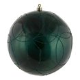 thumbnail image 1 of Vickerman 6" Circle Glitter Pattern Ornaments in Candy Sea Blue (Set of 3), 1 of 3