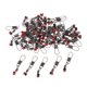 thumbnail image 1 of 50 piezas/piezas de eslabones giratorios para barril de pesca con conectores Intersnap, de alta S, 1 of 8