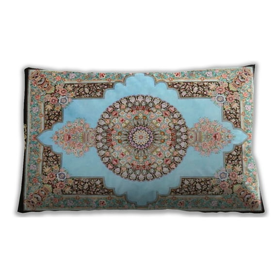 Ahgly Company Outdoor Rectangular Traditional Lumbar Throw Pillow, 13 inch by 19 inch