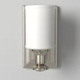 thumbnail image 2 of 1 Light Transitional Bath Vanity In Transitional Style 8 Inches Tall By 4.75 Inches Wide-Brushed Nickel Finish Minka Lavery 5171-84, 2 of 2