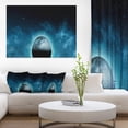 thumbnail image 1 of Moon In the Front of Galaxies, 1 of 3