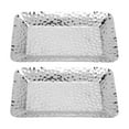thumbnail image 2 of Bandeja Para Servir, Bandeja Para Toallas De Acero Inoxidable Fácil De Limpiar, Rectangular Multifuncional Para Baño, 2 of 7