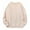 Beige1, variant on Jalioing Winter Sweatshirts for Women Fleece Lined Crew Neck Long Sleeve Basic Shirts Warm Casual Pullover Tops