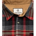 thumbnail image 5 of Legendary Whitetails Men's Buck Camp Flannel Shirt Long Sleeve Button Down 100% Cotton, 5 of 7