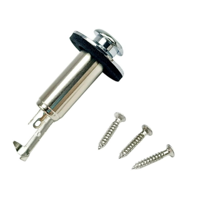 Conector de salida mono para guitarra electroacústica (1/4"). Fácil de instalar y mantener. Reemplazo para reproductores electrónicos.