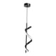 thumbnail image 3 of Lámpara colgante LED, lámpara de araña decorativa de altura ajustable, lámpara de techo en espiral Luz calida, 3 of 9