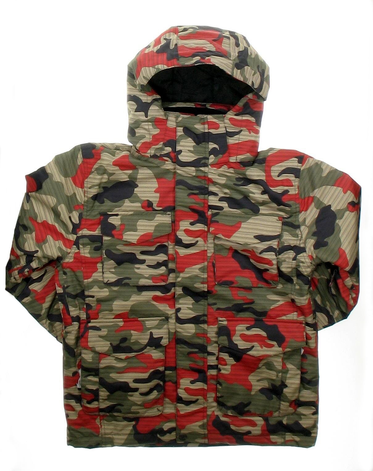 woodland red jacket