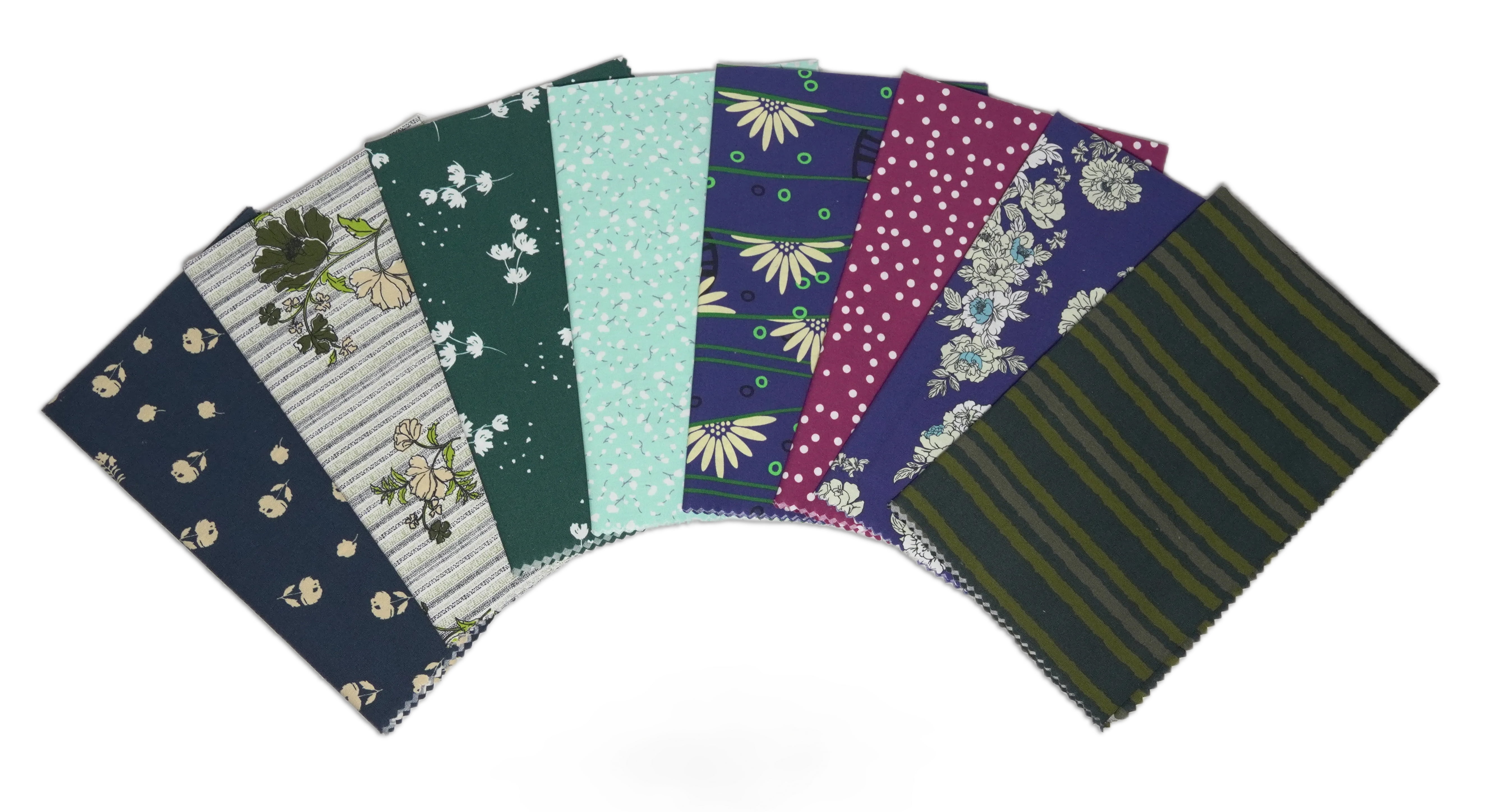 Soimoi 8 Pc Fat Quarter Bundle- Florals Print 18"x 22" DIY Patchwork- 100% Cotton Pre-Cut Quilting Fabric Multicolor