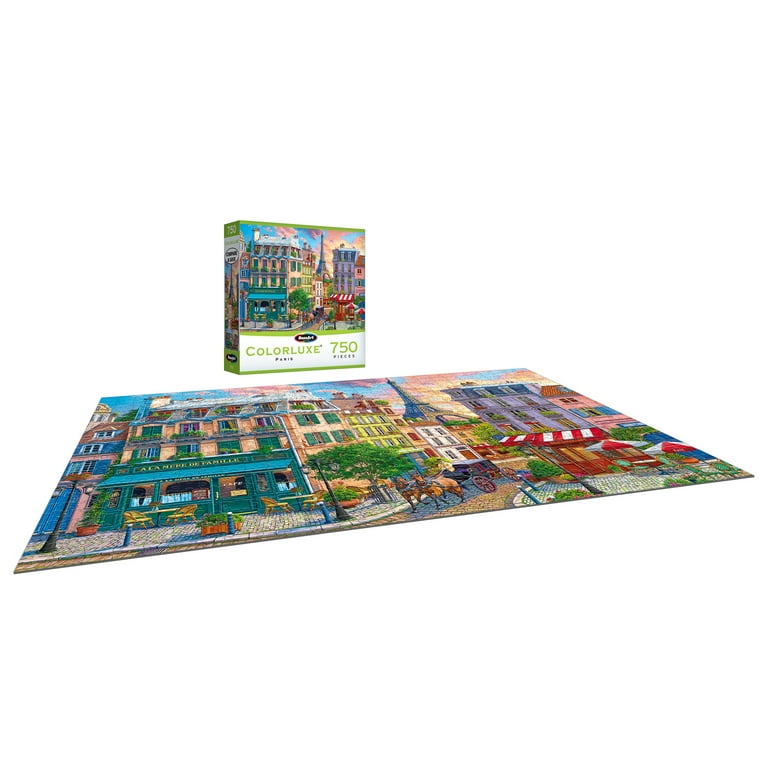 RoseArt Colorluxe 750-Piece Paris Adult Interlocking Jigsaw Puzzle
