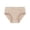 Khaki, variant on Womens Brief Underwear High Waisted Full Coverage Briefs Breathable Underwear Women Womens Panties Size XL