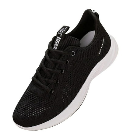 

GWAABD Womens Wedges Sandals Soft and Comfortable Women Lace Up Sneakers Stylish Casual Breathable Walking Shoes Simple and Versatile Running Shoes