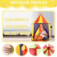 thumbnail image 5 of Kids Play Tent Toy Children Pop Up Tent Kids Playhouse Indoor Outdoor Games Foldable Tent Party Birthday Gifts for Boys Girls Toddler Baby, 5 of 8