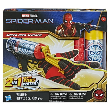 Marvel Spider-Man Super Web Slinger, Spider-Man Web Shooter, Toys For 5 Year Old Boys and Girls