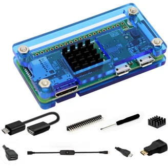Snapklik.co : Vilros Raspberry Pi Zero W AX Starter Kit- Includes Pi