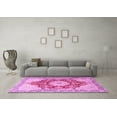 thumbnail image 3 of Ahgly Company Indoor Rectangle Persian Pink Traditional Area Rugs, 2' x 4', 3 of 4