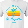 thumbnail image 4 of Inktastic Summer Enjoy the Sunshine St. Augustine Florida in Blue T-Shirt, 4 of 5