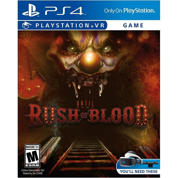 Sony Playstation: Until Dawn: Rush of Blood Vr - Until Dawn: Rush of Blood Vr