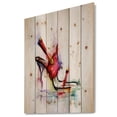 thumbnail image 1 of Design Art - Chaussure à Talon Haut Rouge, 1 of 5