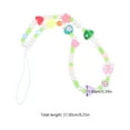 thumbnail image 4 of MasteelfCA Cartoon Style Beaded Phone Charm Cell Phone Anti-lost Wrist Strap Phone Lanyard, 4 of 8