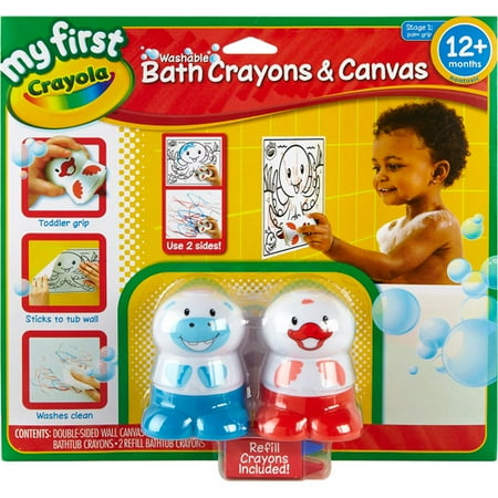 Crayola My First Bath Canvas and Crayons