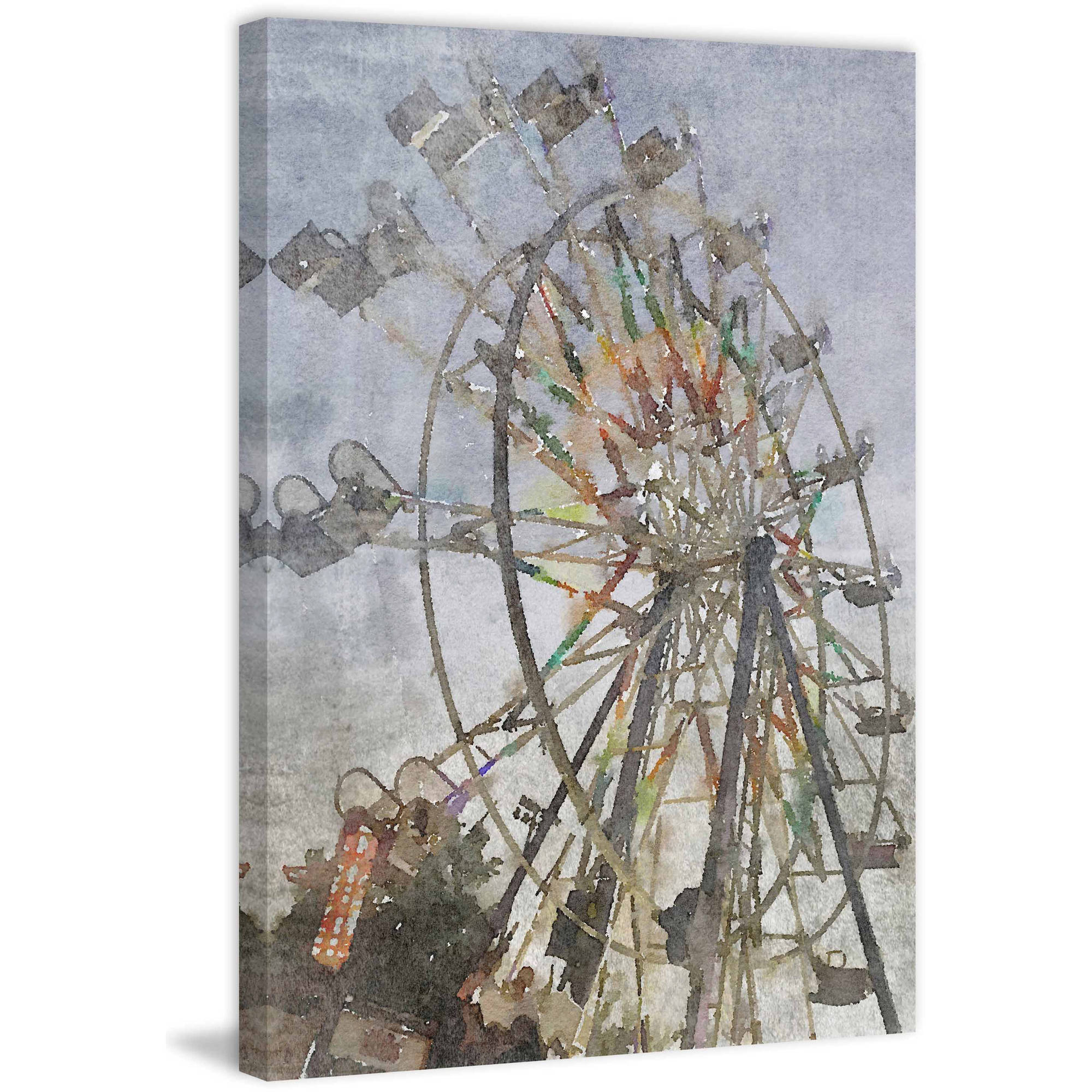 "Sensations" Painting Print on Wrapped Canvas