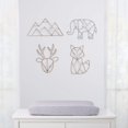 thumbnail image 3 of NoJo Fox Shaped Wire Nursery Wall Decor, Finish, Copper, 3 of 3
