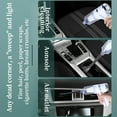 thumbnail image 5 of Handheld Car Vacuum Cleaner Wireless,120W Powerful Suction Wet and Dry Portable Vacuum with USB Charging,Three Brush Heads for Pet Hair Dirt Debris,Easy Cleaning for Cars Home and Stairs-Free Size, 5 of 8