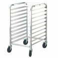 thumbnail image 1 of Bun Pan Rack, 10-Tier Commercial Bakery Racks with Brake Wheels, Aluminum Racking Trolley Storage for Half & Full Sheet, Speed Rack For Kitchen Home, Bread Baking Equipment, 26"L x 20.3"W x 39"H, 1 of 5