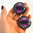 thumbnail image 3 of Pink and Blue Fantasy Dragon Glass Eyes, 3 of 7