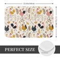 thumbnail image 2 of Fuzoiu Cartoon Chickens Print Door Mat Outdoor Indoor Welcome Mats, Front Doormat,Flannel Non Slip Durable Entrance Rugs for Front Door, Inside Outside Entry, Porch, Resist Dirt,16x24in, 2 of 7